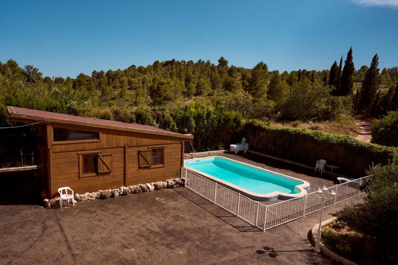 Acogedora Casa Rural con Piscina Segorbe  Exterior foto